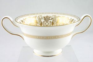 Wedgwood Florentine - Gold - Green Backstamp - W4219 Soup Cup