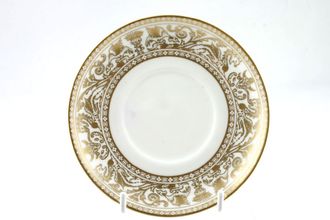 Sell Wedgwood Florentine - Gold - Green Backstamp - W4219 Coffee Saucer 4 3/4"