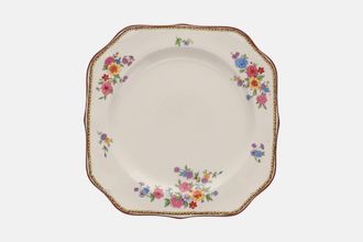 Johnson Brothers Pareek-The Lombardy (floral) Cake Plate square