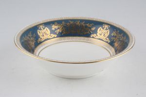 Wedgwood Columbia - Blue + Gold R4509 Soup / Cereal Bowl