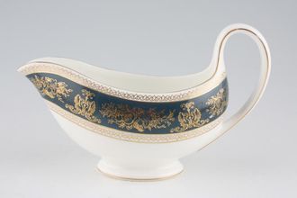 Wedgwood Columbia - Blue + Gold R4509 Sauce Boat