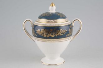 Sell Wedgwood Columbia - Blue + Gold R4509 Sugar Bowl - Lidded (Tea) tall