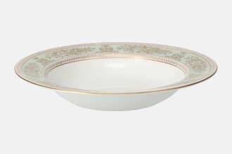Sell Wedgwood Columbia - Sage Green and Gold Rimmed Bowl 8"