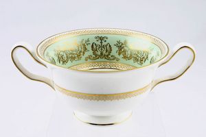 Wedgwood Columbia - Sage Green and Gold Soup Cup