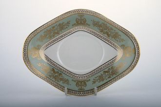Sell Wedgwood Columbia - Sage Green and Gold Sauce Boat Stand