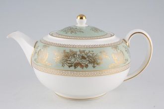 Wedgwood Columbia - Sage Green and Gold Teapot 2pt