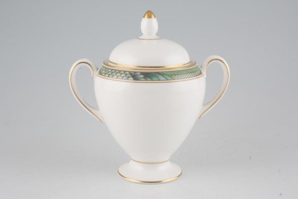 Wedgwood Icarus Sugar Bowl - Lidded (Tea) tall, footed