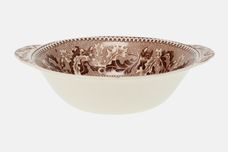 Johnson Brothers Historic America-Brown with Coloured Scenes Soup / Cereal Bowl Eared, St. Louis, Missouri 7" thumb 1