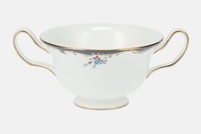 Wedgwood Chartley Soup Cup Pattern outside, two handles thumb 1