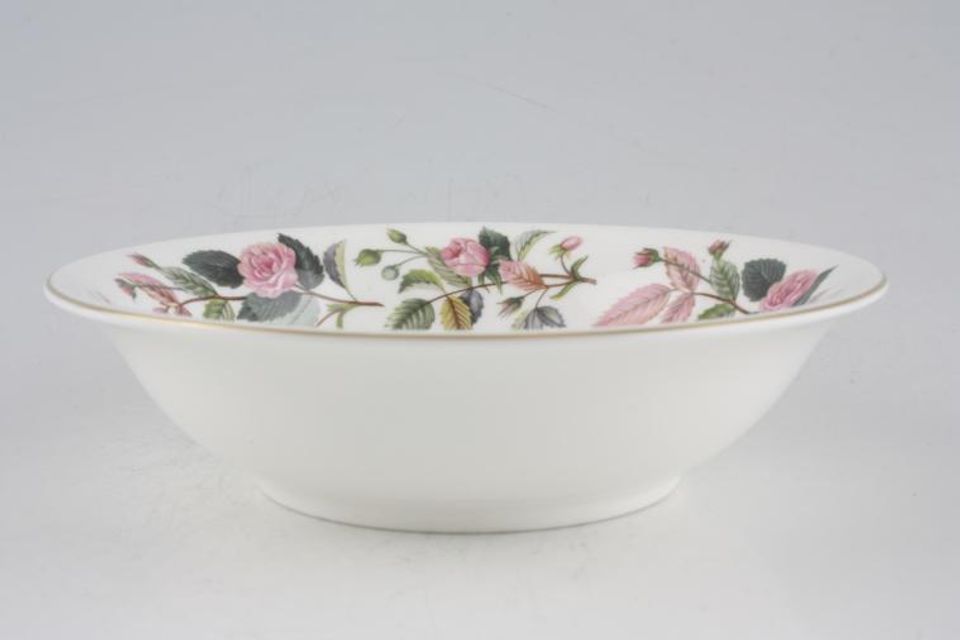 Wedgwood Hathaway Rose Soup / Cereal Bowl 6 1/8"