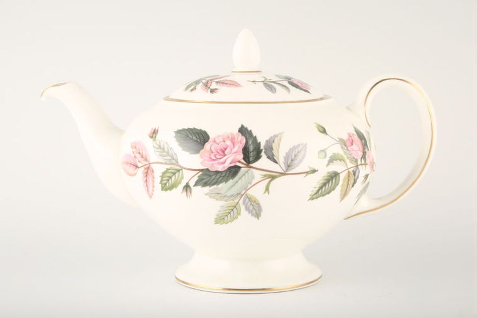 Wedgwood Hathaway Rose Teapot Footed 1 3/4pt