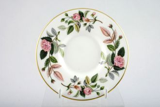 Sell Wedgwood Hathaway Rose Coffee Saucer 2" Well - Rimmed- Underneath Rim Size 2" 5"