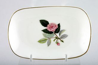 Wedgwood Hathaway Rose Tray (Giftware) Oblong 5 3/8"