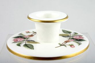 Wedgwood Hathaway Rose Candlestick Banquet 1 1/2"