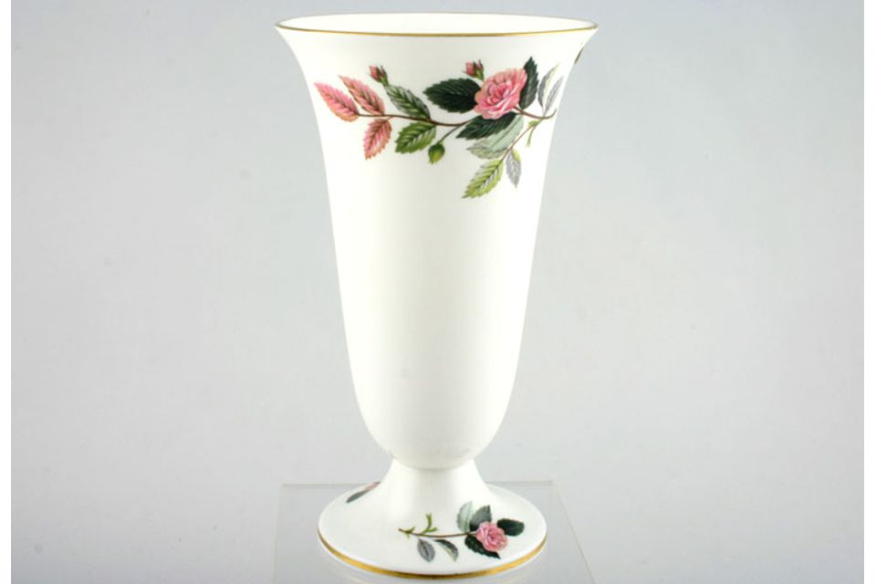 Wedgwood Hathaway Rose Vase 6 3/4"