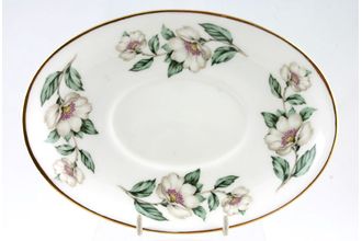 Sell Crown Staffordshire Christmas Roses - Plain Edge Sauce Boat Stand 7 1/2"