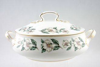 Sell Crown Staffordshire Christmas Roses - Plain Edge Vegetable Tureen with Lid