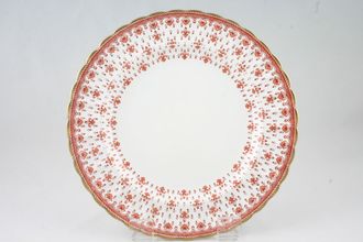 Spode Fleur de Lys - Red Dinner Plate 10 3/4"