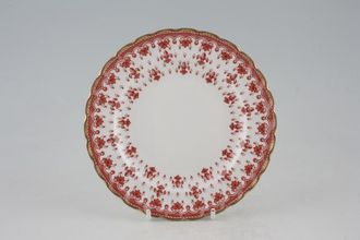 Spode Fleur de Lys - Red Tea / Side Plate 6 1/4"