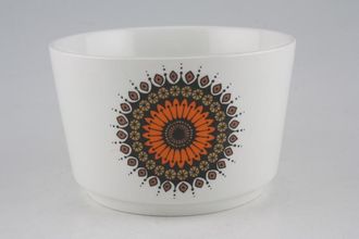 Sell Meakin Inca - Orange + Brown Sugar Bowl - Open (Tea) 4 1/4"