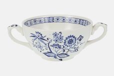 Meakin Blue Nordic Soup Cup 2 Handles thumb 1