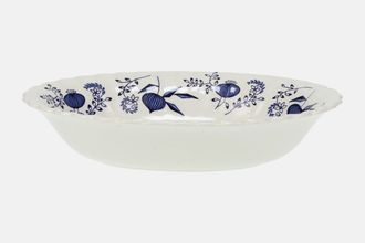 Meakin Blue Nordic Vegetable Dish (Open) Oval 8 3/4"