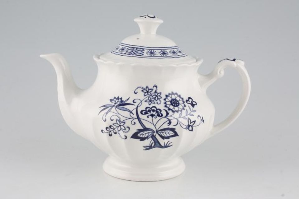 Meakin Blue Nordic Teapot 1 1/4pt