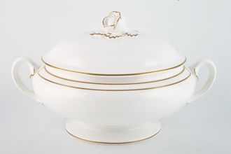 Sell Royal Worcester Contessa Vegetable Tureen with Lid Footed, with loop handles.