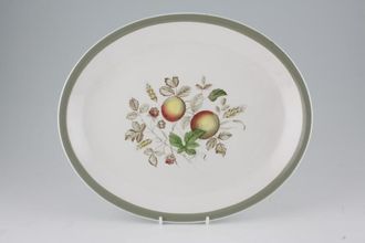 Meakin Hereford Oval Platter 11 3/4"