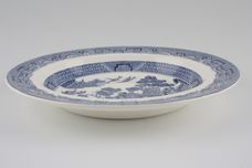 Wedgwood Willow - Blue Rimmed Bowl 8 1/4" thumb 1