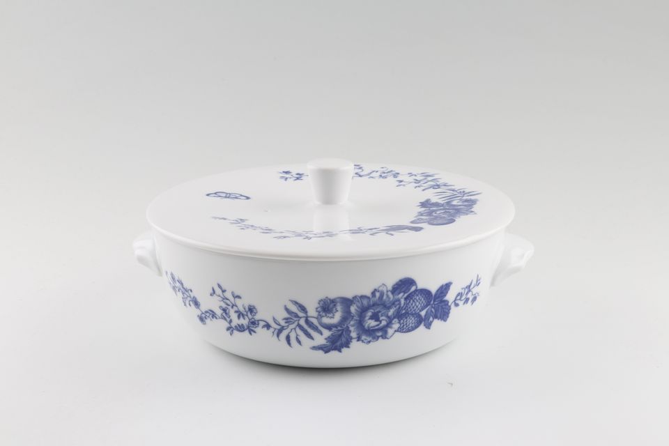 Royal Worcester Rhapsody Vegetable Tureen with Lid Round