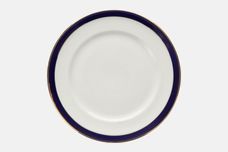 Meakin Bleu De Roi (Plain Blue Band and Gold) Salad/Dessert Plate 7 7/8" thumb 1