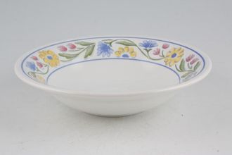 Staffordshire Summer Meadow Soup / Cereal Bowl 6 3/4"