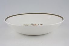 Meakin Poppy - Ridged and Rounded Bases Soup / Cereal Bowl Rounded 7 1/2" thumb 1