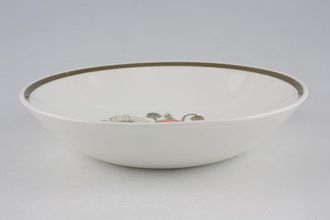 Sell Meakin Poppy - Ridged and Rounded Bases Soup / Cereal Bowl Rounded 7 1/2"