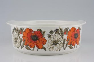 Sell Meakin Poppy - Ridged and Rounded Bases Vegetable Tureen Base Only