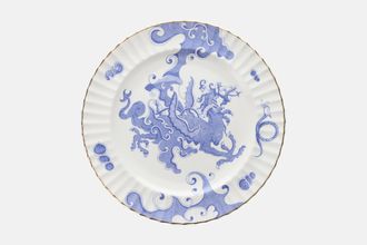 Royal Worcester Blue Dragon - New Backstamp Round Platter 12 1/2"