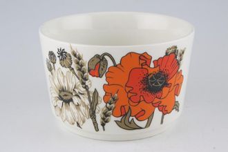 Sell Meakin Poppy - Ridged and Rounded Bases Sugar Bowl - Open (Tea) 4 3/8" x 2 3/4"