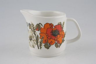 Sell Meakin Poppy - Ridged and Rounded Bases Cream Jug 1/4pt