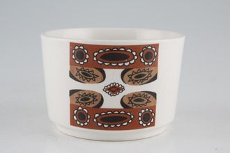 Meakin Maori Sugar Bowl - Open (Coffee) 3 3/8"