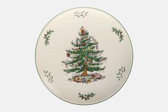 Spode Christmas Tree Gateau Plate 11 1/4"