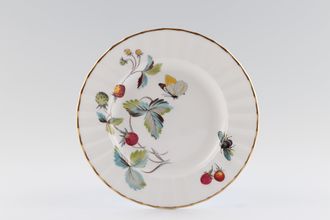 Royal Worcester Strawberry Fair - Fluted Tea / Side Plate 6 1/8"