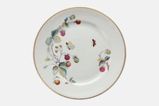 Royal Worcester Strawberry Fair - Gold Edge Porcelain Breakfast / Lunch Plate 9 1/2" thumb 1