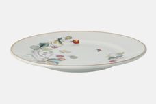 Royal Worcester Strawberry Fair - Gold Edge Porcelain Breakfast / Lunch Plate 9 1/2" thumb 2