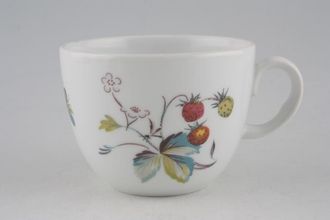 Sell Royal Worcester Strawberry Fair - Gold Edge Porcelain Teacup No gold rim or gold on handle 3 3/8" x 2 1/2"