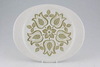 Sell Meakin Tuliptime (Maidstone) Oval Plate 10 3/4"
