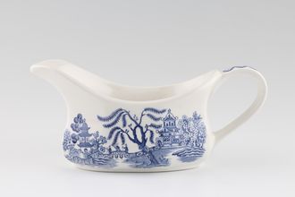 Sell Meakin Willow - Blue Sauce Boat