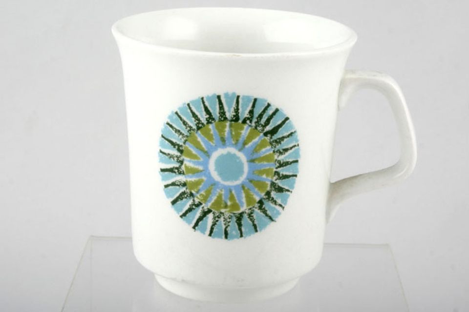 Meakin Aztec Coffee Cup 2 3/4" x 3"