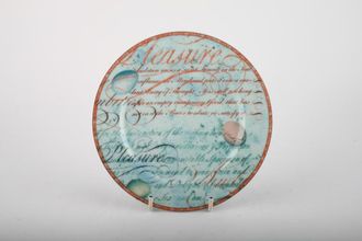 Sell Wedgwood Variations Tea / Side Plate script turquoise 7"