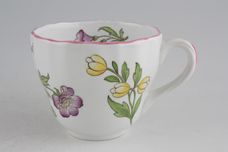 Spode Marlborough Sprays Teacup Flower A - Rose 3 1/4" x 2 5/8" thumb 1